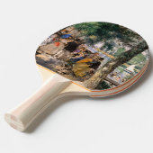 ピエール・オーギュストルノアール – セーヌ川の入浴 卓球ラケット (正面アングル)