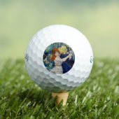 ピエール・オーギュストルノアール – ダンス・アット・ブーギバル ゴルフボール (インサイチュ 木)