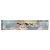 ピエール・オーギュストルノアール – ダンス・アット・ブーギバル デスクネームプレート (正面)