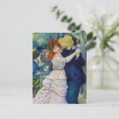 ピエール・オーギュストルノアール – ダンス・アット・ブーギバル ポストカード (スタンド正面)