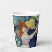 ピエール・オーギュストルノアール – ダンス・アット・ブーギバル 紙コップ (裏面)