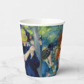 ピエール・オーギュストルノアール – ダンス・アット・ブーギバル 紙コップ (左)