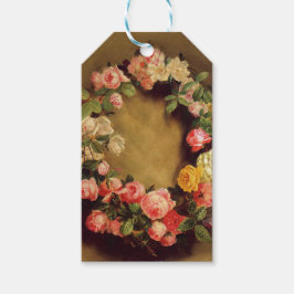 ピエール=オーギュストルノアール-バラの王冠 ギフトタグ