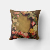 ピエール=オーギュストルノアール-バラの王冠 クッション (裏面)