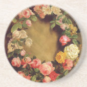 ピエール=オーギュストルノアール-バラの王冠 コースター (正面)