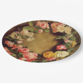 ピエール=オーギュストルノアール-バラの王冠 ペーパープレート (アングル)