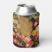 ピエール=オーギュストルノアール-バラの王冠 缶クーラー (缶正面)