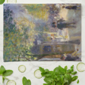 ピエール – オーギュストルノアール – パリ，グランブールヴァール キッチンタオル (折り畳み)