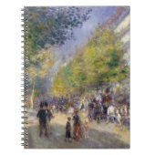 ピエール – オーギュストルノアール – パリ,グランブールヴァール ノートブック (正面)