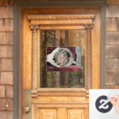 ピエール=オーギュストルノアール – ブーケ入りボックス ウィンドウサイン (ホームデコレーション)