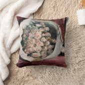 ピエール=オーギュストルノアール – ブーケ入りボックス クッション (ブランケット)