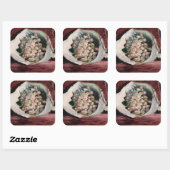 ピエール=オーギュストルノアール – ブーケ入りボックス スクエアシール (シート)