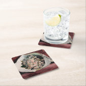 ピエール=オーギュストルノアール – ブーケ入りボックス スクエアペーパーコースター (インサイチュ)