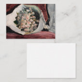 ピエール=オーギュストルノアール – ブーケ入りボックス ノートカード (正面/裏面)