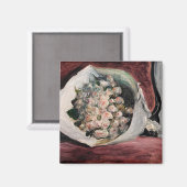 ピエール=オーギュストルノアール – ブーケ入りボックス マグネット (正面/裏面)