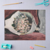 ピエール=オーギュストルノアール – ブーケ入りボックス 薄葉紙 (クラフト)