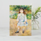 ピエール・オーギュストルノアール – ホイップの子 招待状 (スタンド正面)