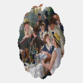 ピエール・オーギュストルノアール – ボートパーティーの昼食会 オーナメントカード (右)