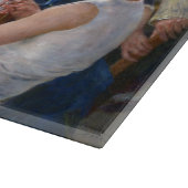 ピエール・オーギュストルノアール – ボートパーティーの昼食会 カッティングボード (角)