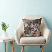 ピエール・オーギュストルノアール – ボートパーティーの昼食会 クッション (椅子)