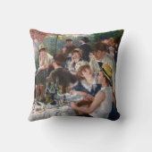 ピエール・オーギュストルノアール – ボートパーティーの昼食会 クッション (裏面)