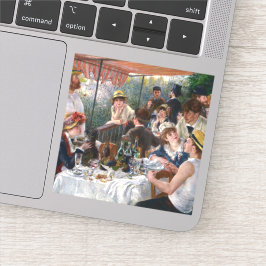 ピエール・オーギュストルノアール – ボートパーティーの昼食会 シール