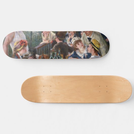 ピエール・オーギュストルノアール – ボートパーティーの昼食会 スケートボード (横)