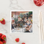 ピエール・オーギュストルノアール – ボートパーティーの昼食会 スタンダードカクテルナプキン (インサイチュ)