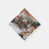 ピエール・オーギュストルノアール – ボートパーティーの昼食会 スタンダードカクテルナプキン (角)