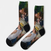 ピエール・オーギュストルノアール – ボートパーティーの昼食会 ソックス (左)