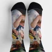 ピエール・オーギュストルノアール – ボートパーティーの昼食会 ソックス (上部)