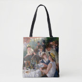 ピエール・オーギュストルノアール – ボートパーティーの昼食会 トートバッグ (正面)
