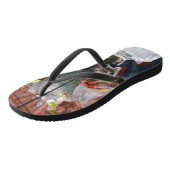 ピエール・オーギュストルノアール – ボートパーティーの昼食会 ビーチサンダル (アングル)