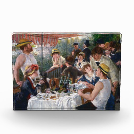 ピエール・オーギュストルノアール – ボートパーティーの昼食会 フォトブロック (正面)