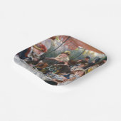 ピエール・オーギュストルノアール – ボートパーティーの昼食会 ペーパープレート (傾斜あり)