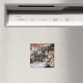 ピエール・オーギュストルノアール – ボートパーティーの昼食会 マグネット (インサイチュ (食洗機))