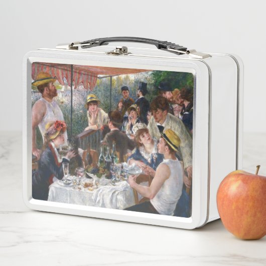 ピエール・オーギュストルノアール – ボートパーティーの昼食会 メタルランチボックス (インサイチュ)