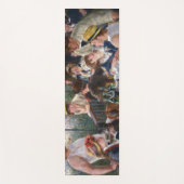 ピエール・オーギュストルノアール – ボートパーティーの昼食会 ヨガマット (正面)