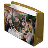 ピエール・オーギュストルノアール – ボートパーティーの昼食会 ラージペーパーバッグ (裏面アングル)