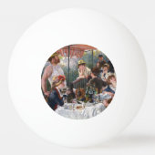 ピエール・オーギュストルノアール – ボートパーティーの昼食会 卓球ボール (裏面)