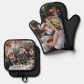 ピエール・オーギュストルノアール – ボートパーティーの昼食会 鍋つかみ&鍋敷きセット (正面/裏面)