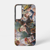 ピエール・オーギュストルノアール – ボートパーティーの昼食会 SAMSUNG GALAXYケース (裏面)