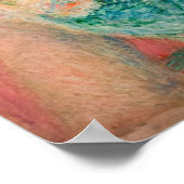 ピエール・オーギュストルノアール – 女優ジャンヌ・サマリー ポスター (角)