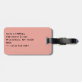 ピエール・オーギュストルノアール – 女優ジャンヌ・サマリー ラゲッジタグ (裏面横)