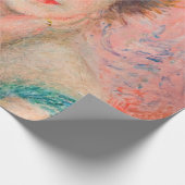 ピエール・オーギュストルノアール – 女優ジャンヌ・サマリー ラッピングペーパー (角)