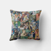 ピエール・オーギュストルノアール-最高傑作パッチワーク クッション (裏面)