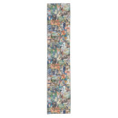 ピエール・オーギュストルノアール-最高傑作パッチワーク ショートテーブルランナー (正面)