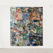 ピエール・オーギュストルノアール-最高傑作パッチワーク タペストリー (正面)