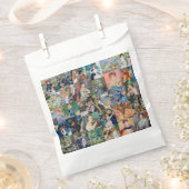 ピエール・オーギュストルノアール-最高傑作パッチワーク フェイバーバッグ (クリップ留めされた状態)