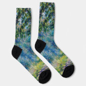 ピエール・オーギュストルノアール – 森の中の道 ソックス (右)